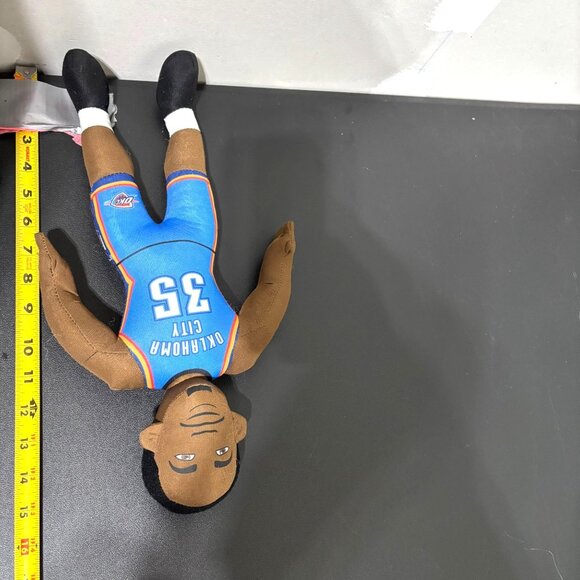 Kevin Durant #35 OKC Thunder 15" Plush Doll Blue Jersey Basketball Toy - Picture 7 of 7